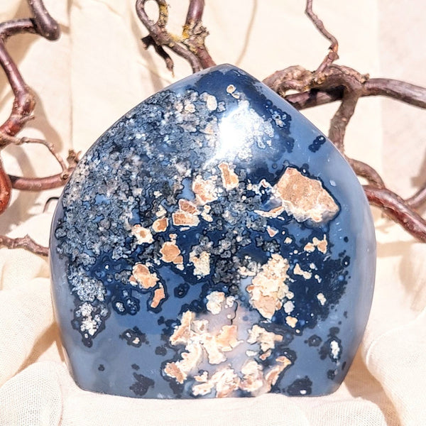 Blauwe Lace Agaatvlam - Insight Stones