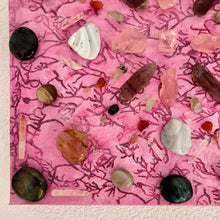 Charger l&#39;image dans la galerie, Crystal Grid Schilderij: Bescherming voor het hart - Insight Stones