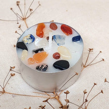 Load image into Gallery viewer, Versierde waxinelichtjes - brandduur: 8 uur - Insight Stones