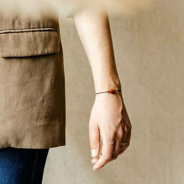 Aarden armbandje - Rode Jaspis - Insight Stones
