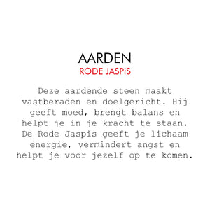 Aarden - Rode Jaspis edelsteen - Insight Stones