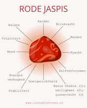Carica l&#39;immagine nel visualizzatore di Gallery, Aarden - Rode Jaspis edelsteen - Insight Stones