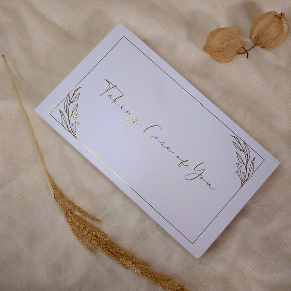 Amethist massageroller en Gua Sha gift box - goud - Insight Stones
