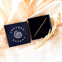 Charger l&#39;image dans la galerie, Armband met gouden kralen, carneool en amazoniet - Insight Stones