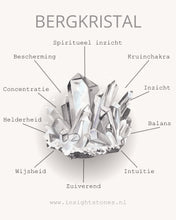 Afbeelding in Gallery-weergave laden, Bergkristal Splitarmband - Insight Stones