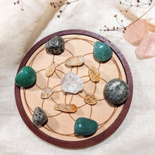 Afbeelding in Gallery-weergave laden, Crystal Grid - Prosperity - Insight Stones