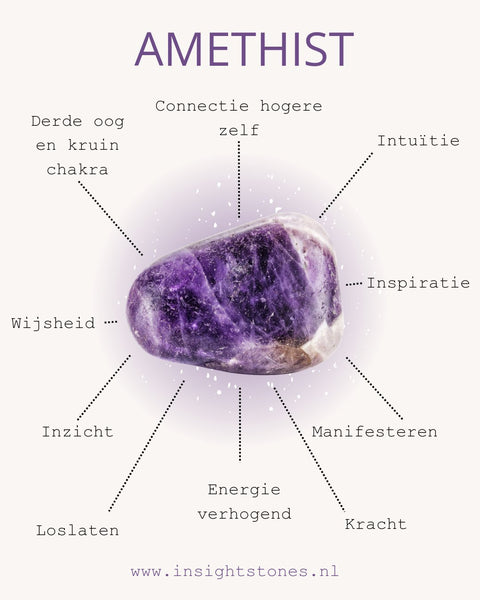 Kleine Amethist clusters - Insight Stones
