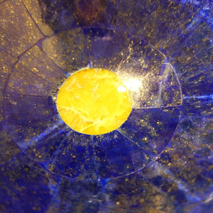 Lapis Lazuli schaaltje met serpentijn - Insight Stones