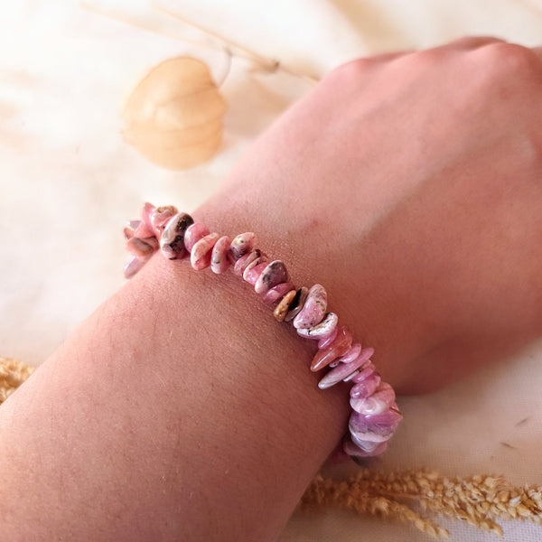 Rhodochrosiet splitarmband - Insight Stones