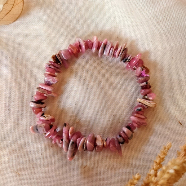 Rhodochrosiet splitarmband - Insight Stones
