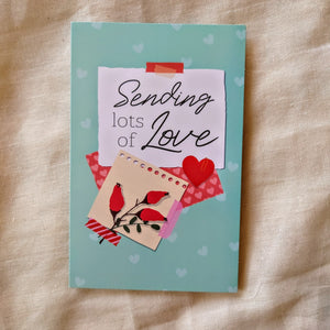 Sending lots of love kaart - Insight Stones