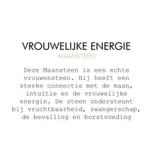 Load image into Gallery viewer, Vrouwelijke energie - Maansteen edelsteen - Insight Stones