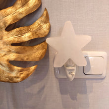 Afbeelding in Gallery-weergave laden, Witte zoutsteen ster nachtlampje - Insight Stones