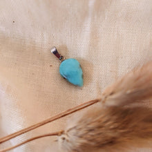 Carica l&#39;immagine nel visualizzatore di Gallery, Zilveren hanger met peer geslepen larimar - 2,2 gram - Insight Stones