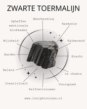 Carica l&#39;immagine nel visualizzatore di Gallery, Zwarte toermalijn in 925 zilveren hanger - Insight Stones